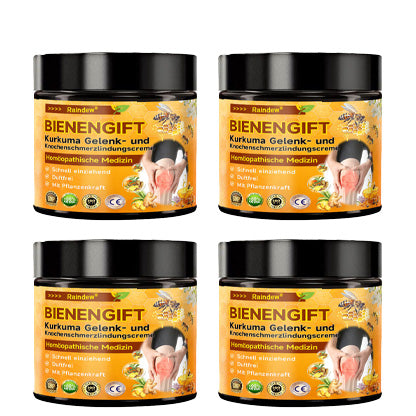Offizieller Shop:Raindew Bienengift- und Kurkuma-Gelenk- und Knochenschmerzlinderungscreme