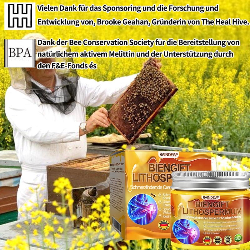 LETZTER TAG 80 % RABATT✨Raindew® BIENGIFT LITHOSPERMUM Schmezindeme Creme zurKnochenhelung