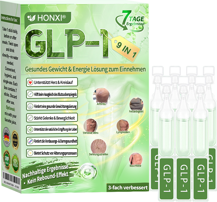 🇩🇪Honxi® GLP-1 9-in-1 Gesundes Gewicht & Energie Lösung zum Einnehmen ✅Alternative zur Injektion✅ Keine Nebenwirkungen – sichtbare Ergebnisse in nur 7 Tagen