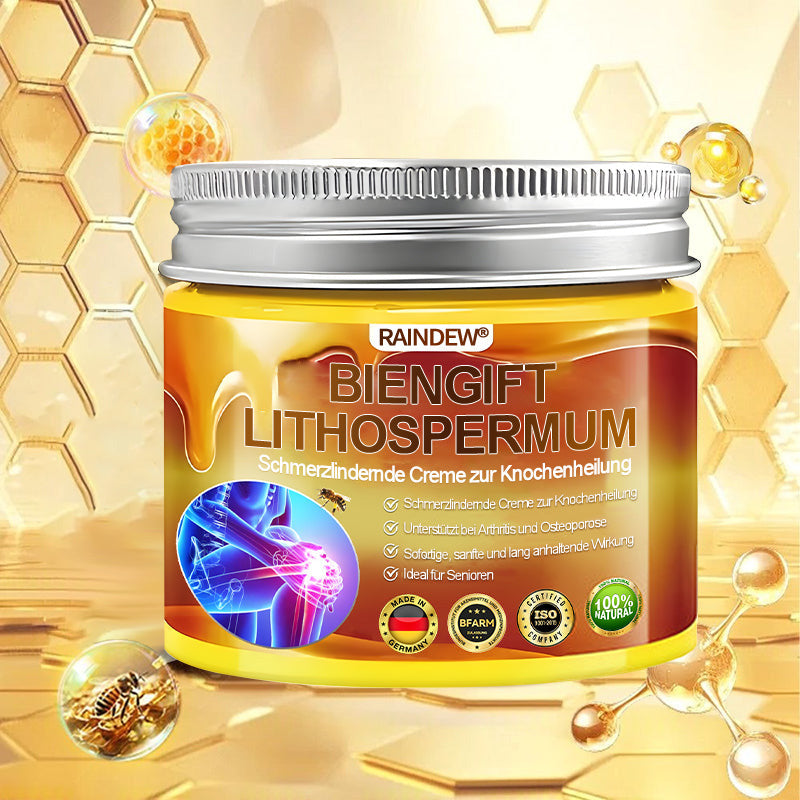 LETZTER TAG 80 % RABATT✨Raindew® BIENGIFT LITHOSPERMUM Schmezindeme Creme zurKnochenhelung