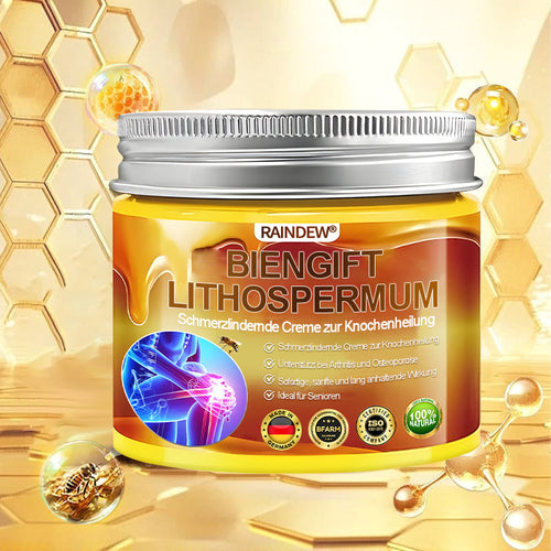 LETZTER TAG 80 % RABATT✨Raindew® BIENGIFT LITHOSPERMUM Schmezindeme Creme zurKnochenhelung