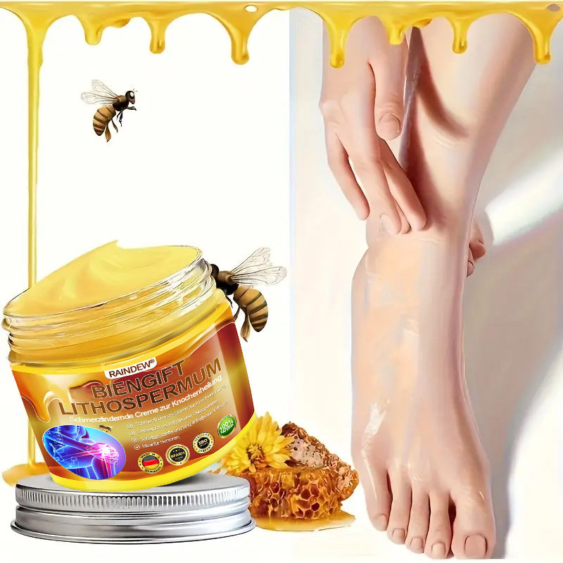 LETZTER TAG 80 % RABATT✨Raindew® BIENGIFT LITHOSPERMUM Schmezindeme Creme zurKnochenhelung