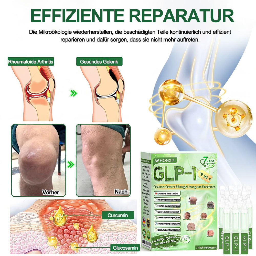 🇩🇪Honxi® GLP-1 9-in-1 Gesundes Gewicht & Energie Lösung zum Einnehmen ✅Alternative zur Injektion✅ Keine Nebenwirkungen – sichtbare Ergebnisse in nur 7 Tagen