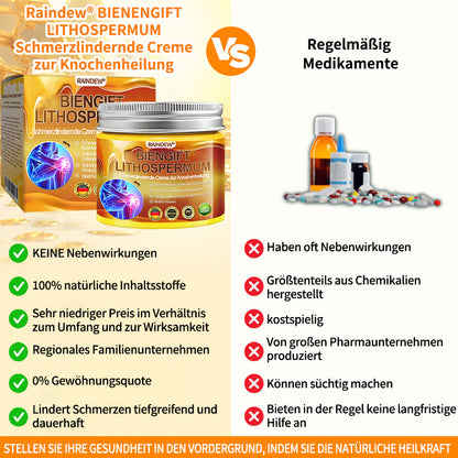 LETZTER TAG 80 % RABATT✨Raindew® BIENGIFT LITHOSPERMUM Schmezindeme Creme zurKnochenhelung