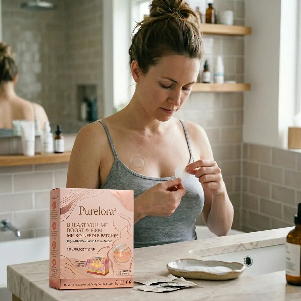 💥𝐏𝐮𝐫𝐞𝐥𝐨𝐫𝐚® 💥Targeted Breast Enhancement Advanced Nano Microneedle Patch💥💥💥