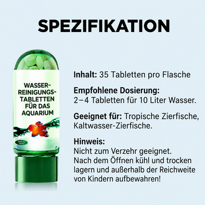 💥Hot sale♻️💧Powerful Aquarium Water Purification Tablet