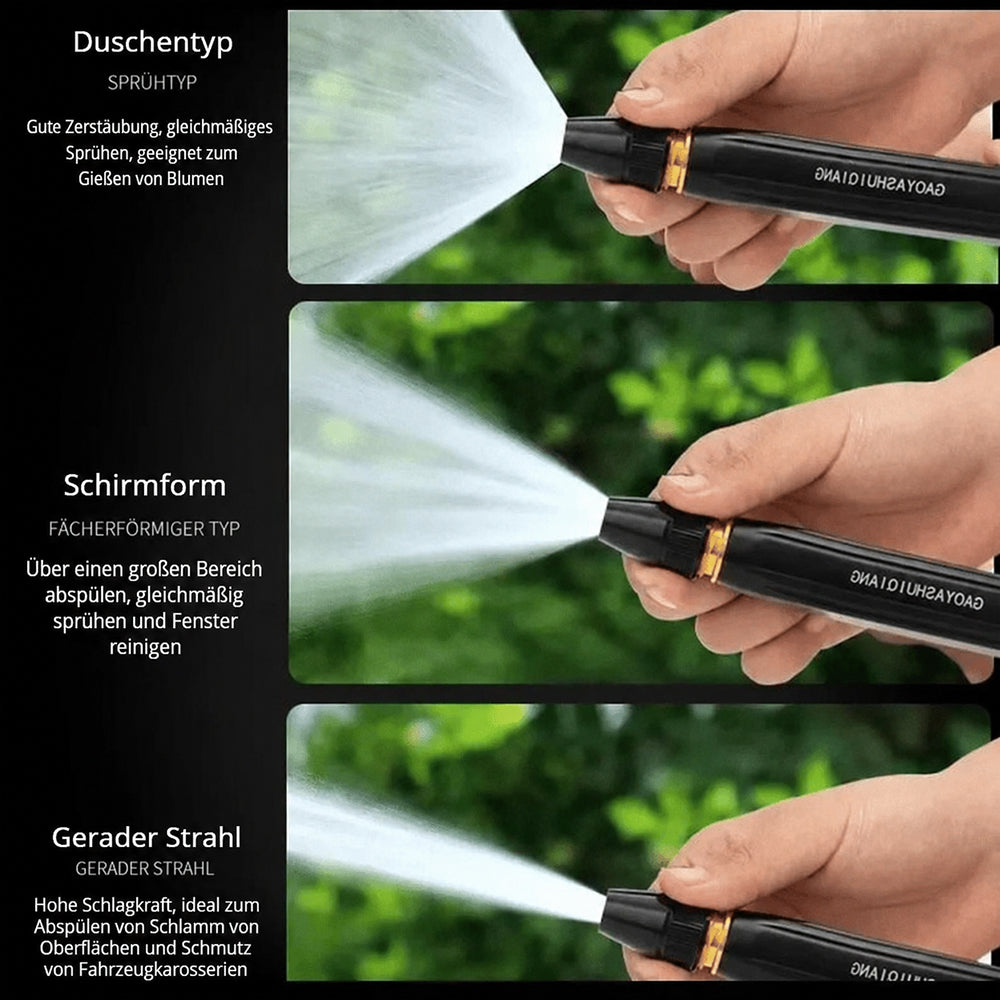 🇩🇪LETZTER TAG 80 % RABATT ✨ Leistungsstarker Hochdruckreiniger für Auto, Zuhause & Garten