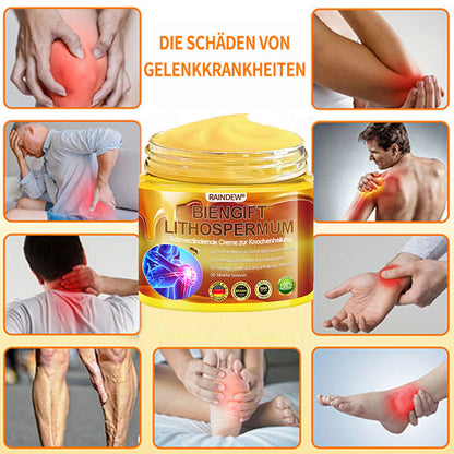 LETZTER TAG 80 % RABATT✨Raindew® BIENGIFT LITHOSPERMUM Schmezindeme Creme zurKnochenhelung