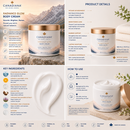 Canadiana® Radiance Glow Body Cream